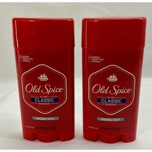 Old Spice Classic Deodorant‎ Stick Original Scent 2PK x 3.25 oz